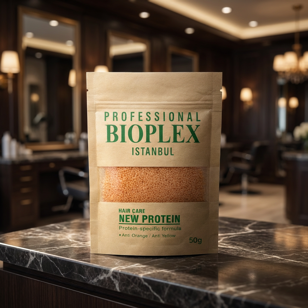 Professional Bioplex Istanbul Protein Hair Treatment – Anti-Orange & Anti-Yellow Toning Care | 50g